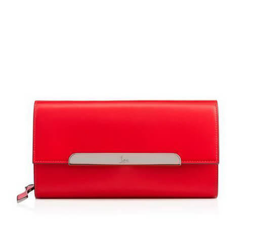 ルブタン コピールブタン ルブタン Rougissime Wallet Cuir　ROUGE DE MARS 16399372