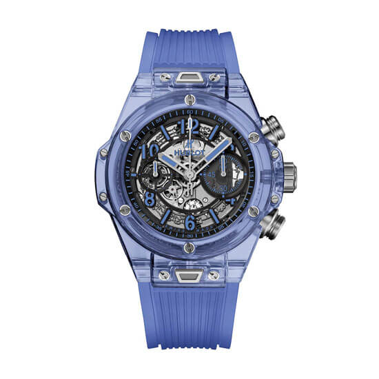 ウブロ時計スーパーコピー 2017新作 ビッグ・バン ウニコ ブルーサファイア Ref.411.JL.4809.RT HUBLOT