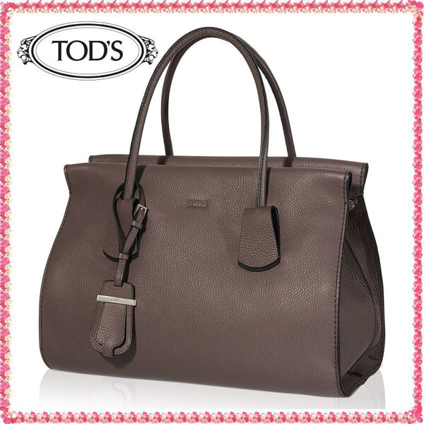 2017秋冬トッズ バッグスーパーコピー 【TODS】 Tods Sac Shopping Moyen Modeleブラウン XBWMCTF03009WO08HC