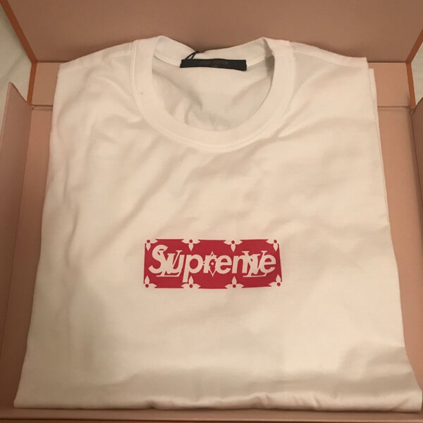 シュプリーム ルイヴィトン ボックスロゴ tシャツ 1A3FC6 Box Logo Tee 半袖Tシャツ