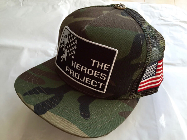 国内発送!! 大人気商品　TRUCKER CAP THE HEROS PROJECT