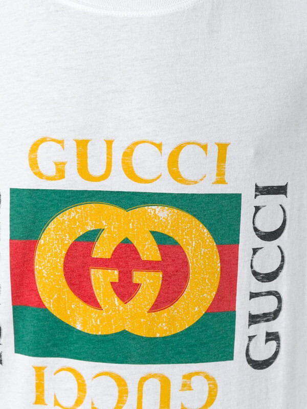 グッチスーパーコピー グッチ 17SS GG LOGO PRINTED T-SHIRTS 8030927