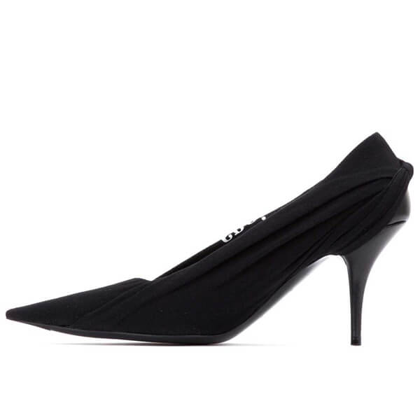 バレンシアガスーパーコピー Black Knife pumps ロゴ パンプス 8032213