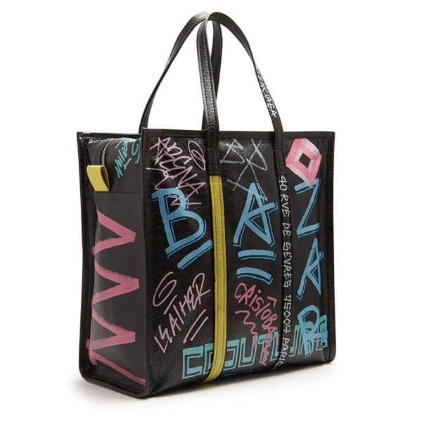 バレンシアガ トートバッグ コピー GRAFFITI BAZAR SHOPPER バッグ 8032225