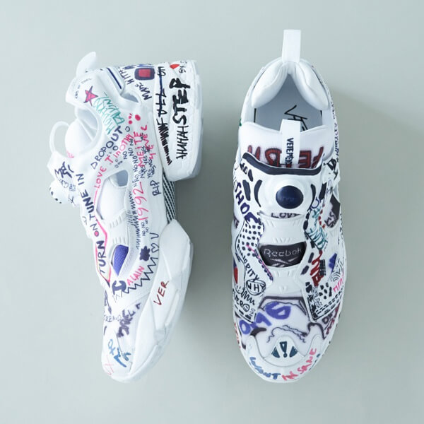 ヴェトモン x REEBOK INSTAPUMP FURY GRAFFITI ヴェトモン スニーカー 8042305