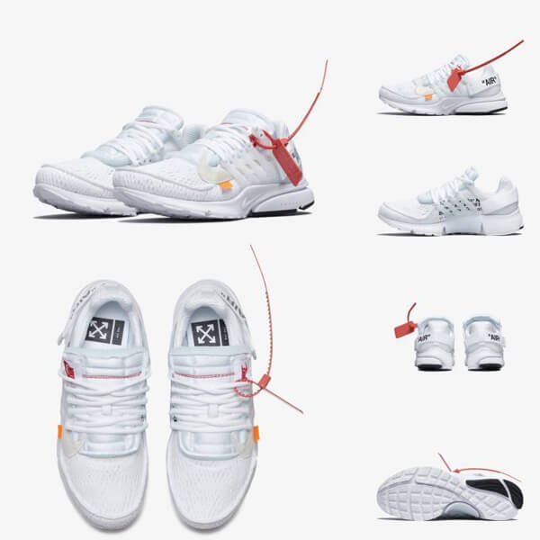 ナイキ スニーカー コピー the ten OFF-WHITE ナイキ AIR PRESTO V2 AA3830-100