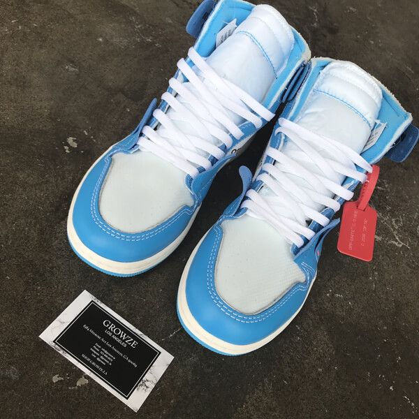 【ナイキ コピー】US14 32cm OFF-WHITE x Air Jordan 1 Powder Blue 20030301