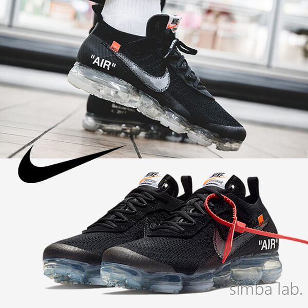 OFF-WHITE × ナイキ  ナイキ Air コピーVapor Max Black ヴェイパーマックス 20030404