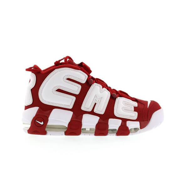 大人気【モアテン 偽物】ナイキ エアモアアップテンポ 偽物★AIR MORE UPTEMPO x シュプリーム 20050421