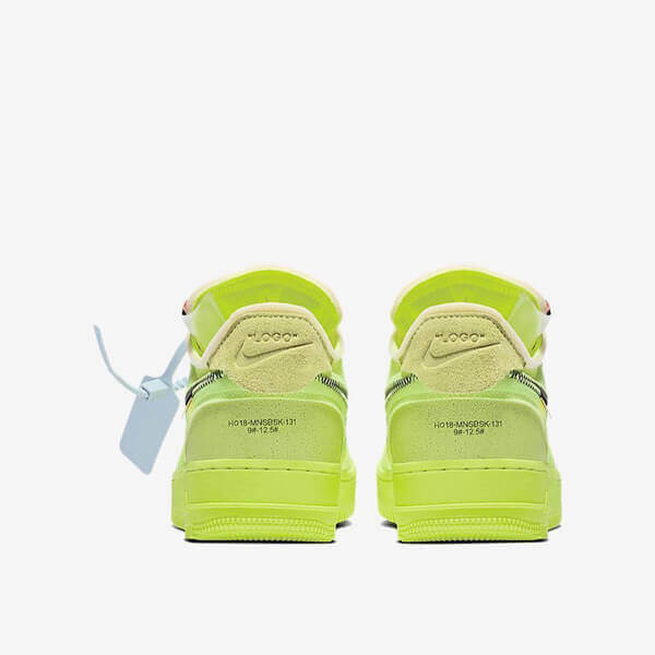 ナイキ スニーカー コピー the ten OFF-WHITE ナイキ AIR FORCE 1 LOW VOLT YELLOW AO4606-700