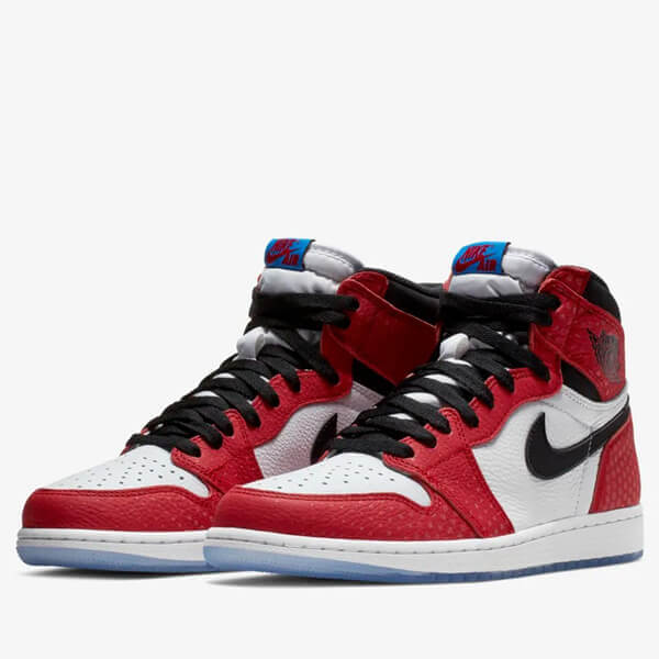 ナイキ スニーカー コピー 555088-602 AIR JORDAN 1 RETRO HIGH OG SPIDER-MAN / 9.0