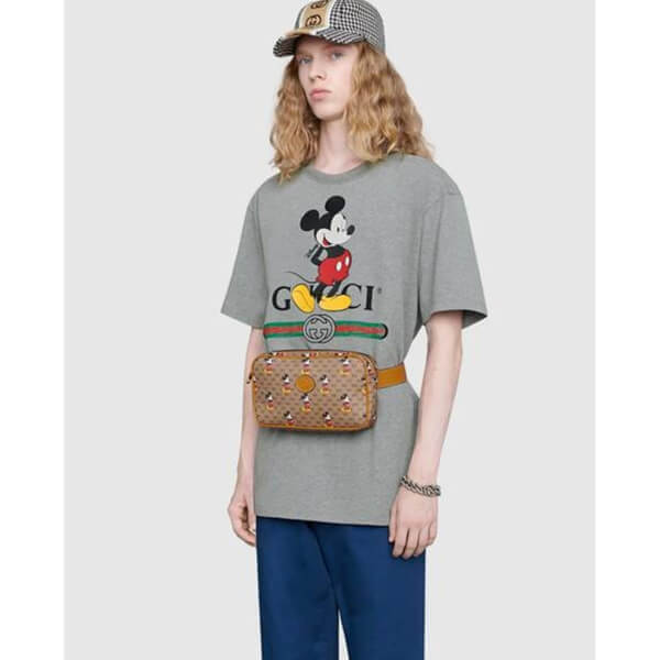 ディズニー グッチ スーパーコピー オーバーサイズ Tシャツ 3色 565806 XJB66 9756