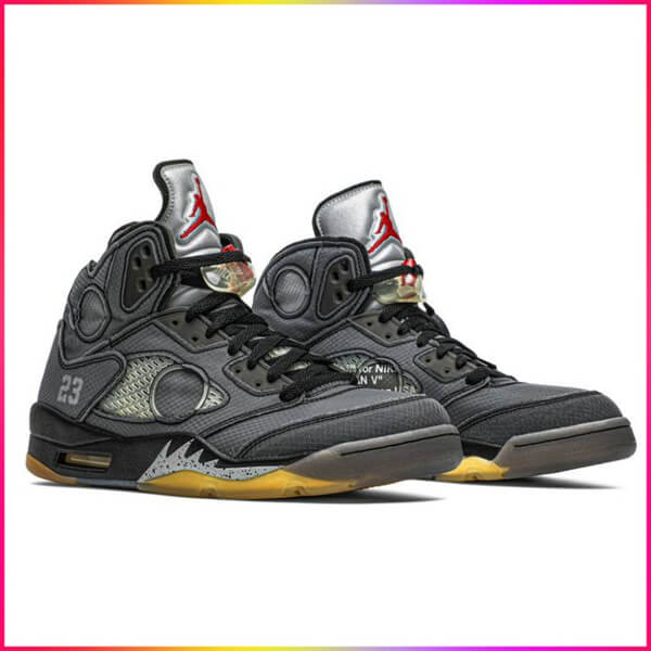 ナイキ スーパーコピー Jordan 5 Retro Off-White Black ジョーダン 3 レトロ CT8480-001