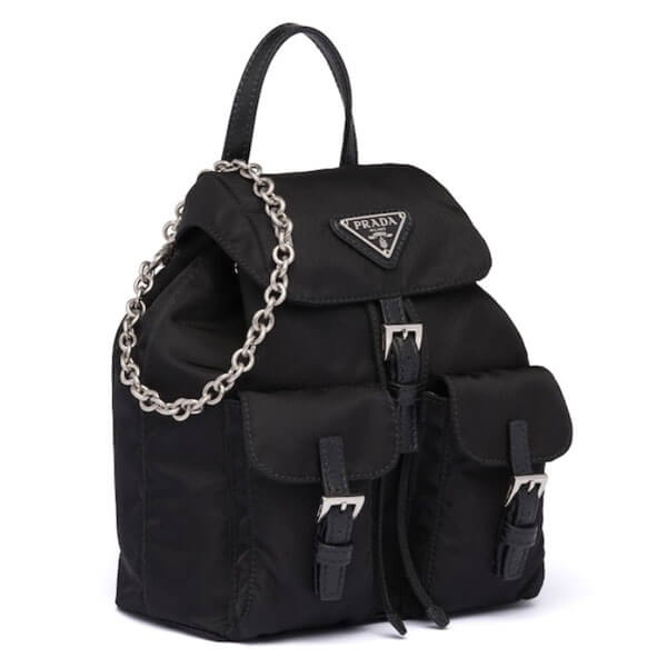 ★ プラダ ★Mini Chain-Strap Backpack 1BH029_V44_F0011_V_COM