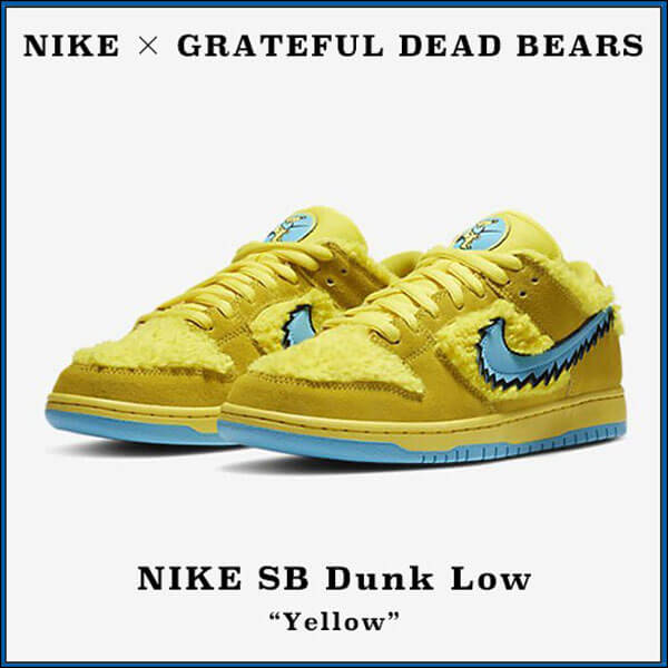 ナイキ スニーカー コピー【×GRATEFUL DEAD BEARS】激レア SB Dunk Low CJ5378-700