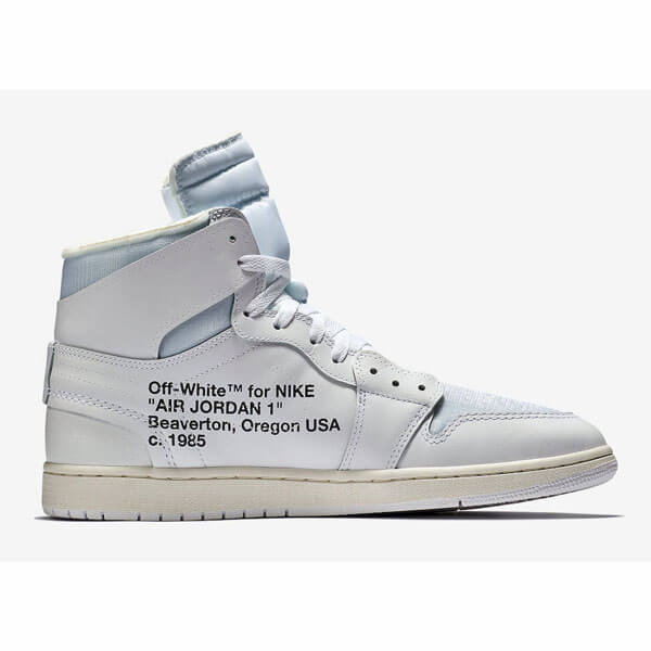 ナイキ オフ ホワイト スニーカー コピー OFF-WHITE  Air Jordan 1 Retro High OG “WHITE” SS 18 AQ0818-100