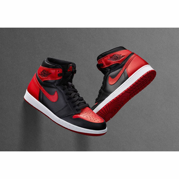 【 ナイキ エアージョーダン スニーカー コピー】激レア 入手困難  Air Jordan 1 Retro " Banned" 2016201017a08