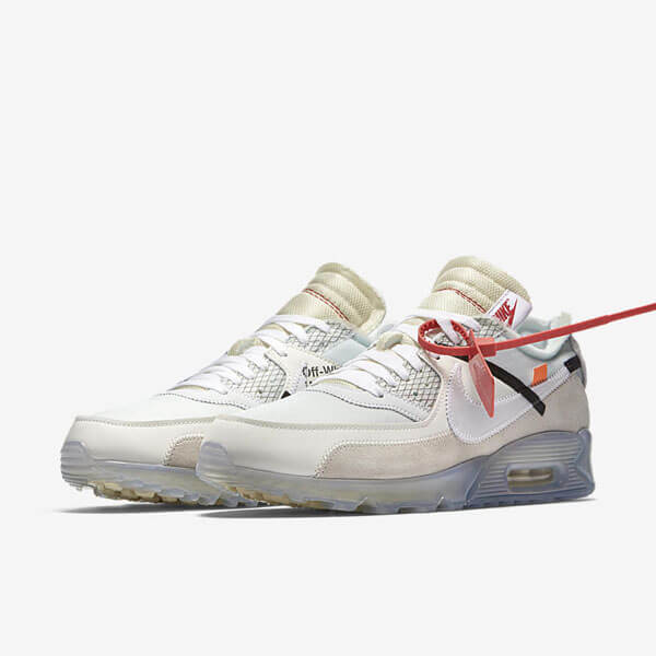 ナイキ オフ ホワイト スニーカー コピー 大人気★数量限定 ナイキ ランニングシューズ【OFF-WHITE X 】AIR MAX 90 THE TENAA7293-100