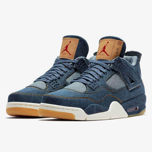 送関込 LEVI’S  AIR JORDAN 4 RETRO NRG LEVIS リーバイス 青/黑/白  201020A11