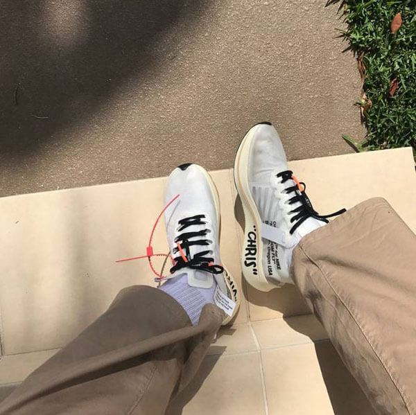 Off-White ナイキ   Zoom Fly オフホワイト ナイキ ズームフライ AJ4588100