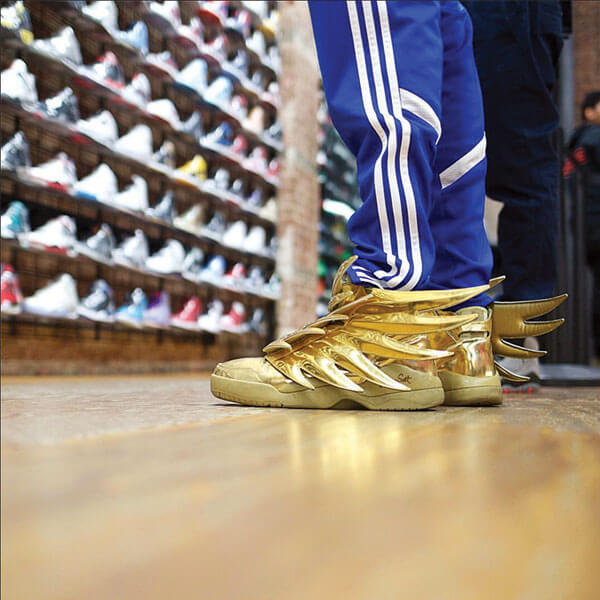 アディダス Jeremy Scott x Wings 3.0 Solid Gold B35651