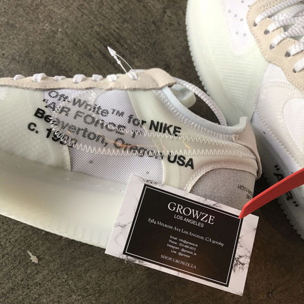 ナイキ オフ ホワイト スニーカー コピー ナイキコラボ Off-White x Air Force 1 Low201017a14