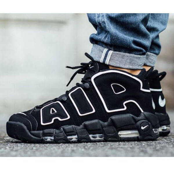 ナイキ スニーカー コピー 入手困難☆ 大人気!! エアモアップテンポ Air More Uptempo 720"Black"415082-002