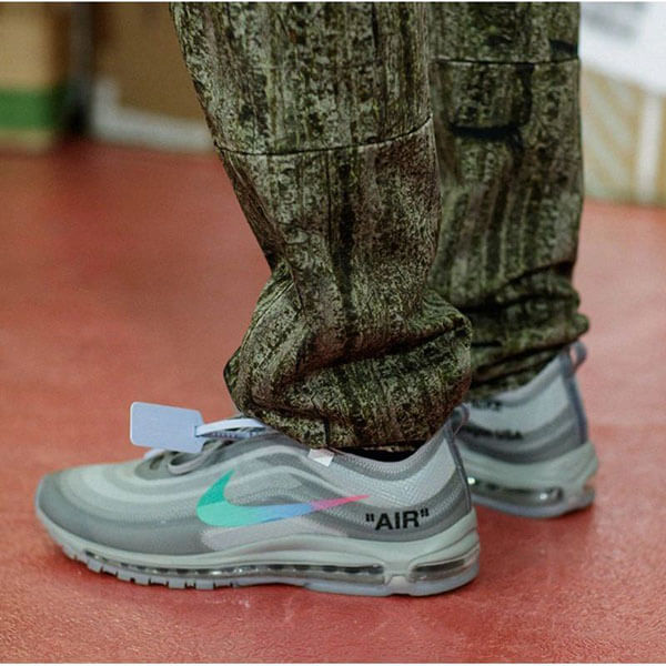 オフ ホワイト ナイキ エアマックス スニーカー コピー Off-White  Air Max 97 Menta オフホワイト エアマックス97 AJ4585-101