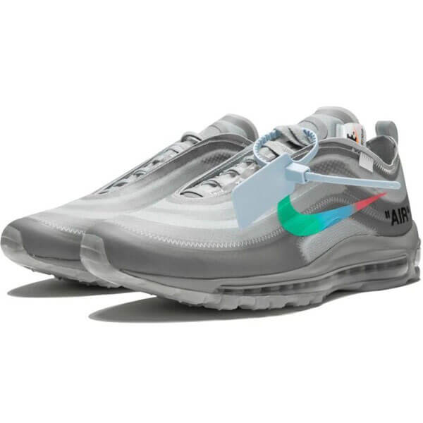 オフ ホワイト ナイキ エアマックス スニーカー コピー Off-White  Air Max 97 Menta オフホワイト エアマックス97 AJ4585-101