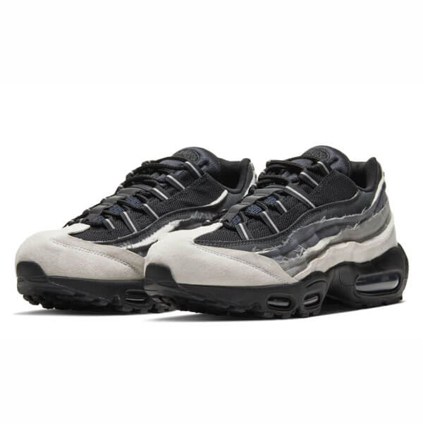 入手困難！ナイキ エアマックス95 偽物 履き心地  Comme des Garcons x Air Max 95AT9865-001