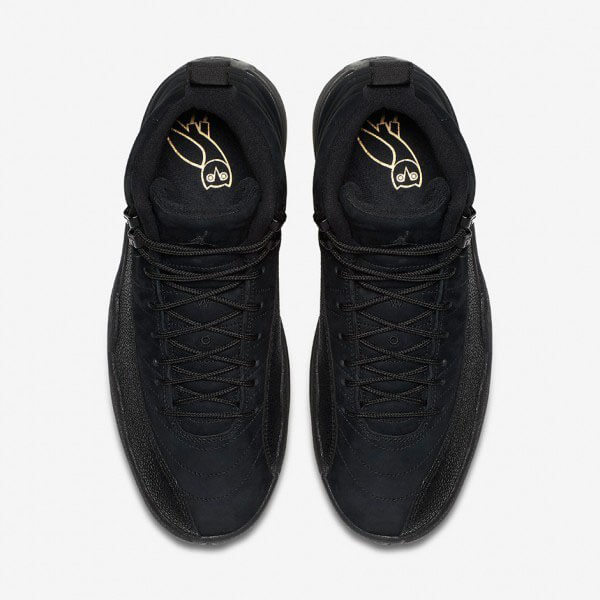 ナイキ スニーカー コピー エアジョーダン  Air Jordan 12 Retro OVO Black ナイキ エアジョーダン12 873864-032