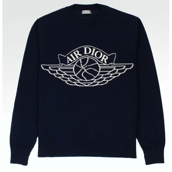 お洒落に♪【ディオール ジョーダン コピー】超激レア ディオール x ナイキAir Jordan Wings Sweater NATURAL 201017a28