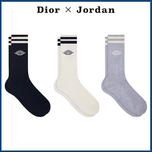 ディオール ソックス コピー【ディオール×Jordan】超激レア ソックス Air ディオール Wings Socks201017a13