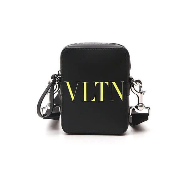 ヴァレンティノコピー ∞ VLTN ロゴ レザー ミニショルダーバッグ UY2B0943FQK