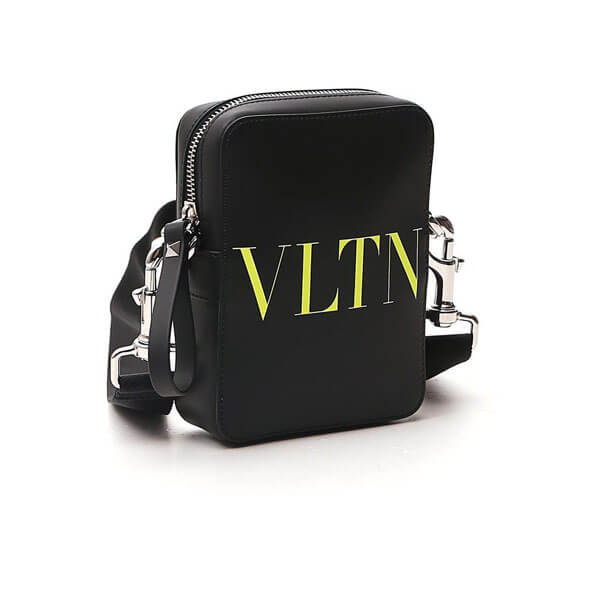 ヴァレンティノコピー ∞ VLTN ロゴ レザー ミニショルダーバッグ UY2B0943FQK