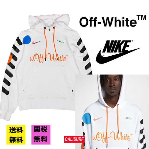 【激レアアイテム】ナイキ オフ ホワイト パーカー コピー ナイキ Lab x Off White コラボ フーディー/WHT201116CC3