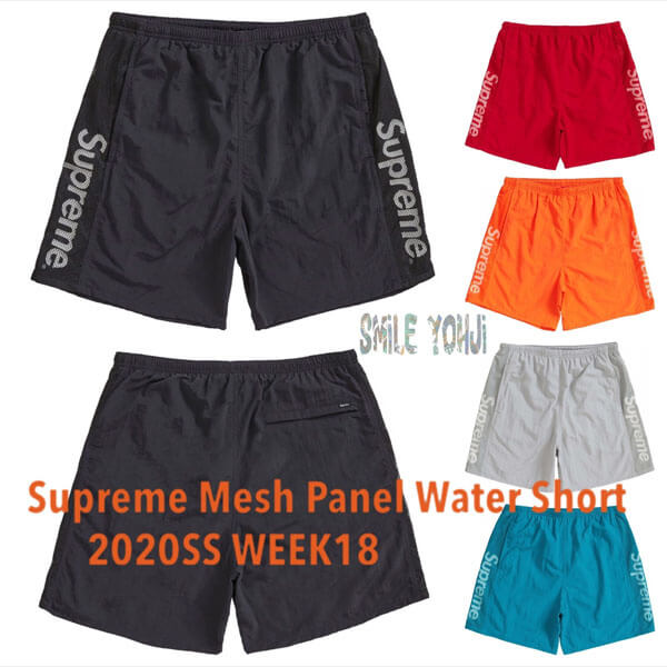 ★シュプリーム 偽物 20SS WEEK18★シュプリーム Mesh Panel Water Short201116CC012