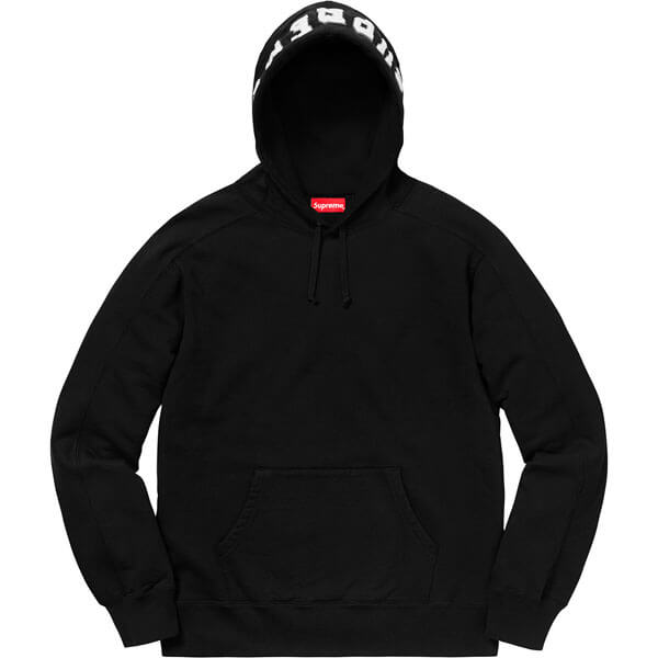 ★シュプリーム パーカー コピー シュプリーム 偽物★ FW18 Week11 ★ Paneled Hooded Sweatshirt Black201116CC013