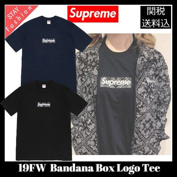 シュプリーム Tシャツ 偽物 シュプリーム 偽物人気！入手困難 激レア! シュプリーム bandana Box Logo201116CC014