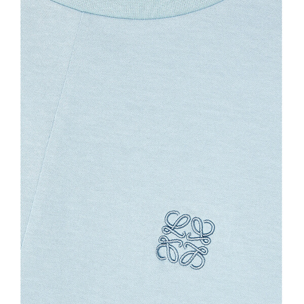 【20SS NEW】ロエベ Tシャツ 偽物 アナグラム ロエベ_women/Asymmetric Anagram T-Shirt TシャツH6109900CR9