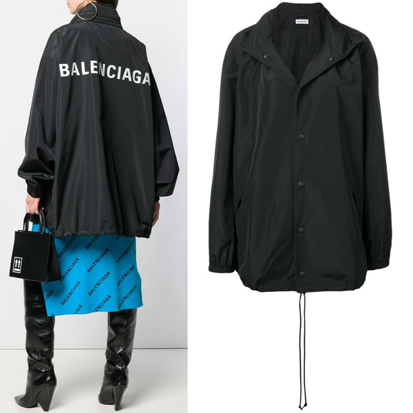 バレンシアガ(バレンシアガ)コピー 19-20AW BL066 HOODED WINDBREAKER 556168TYD361000