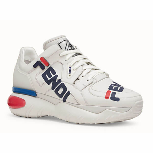 フェンディ スニーカー コピー FILA x フェンディ Low-Top Sneakers White 7E1199A62EF15FK