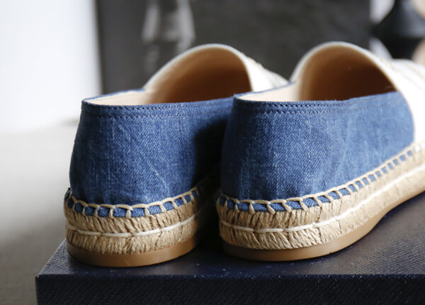 プラダプラダ コピーLOGO STITCHES ESPADRILLE 1S619I-3KBO-F0K1H