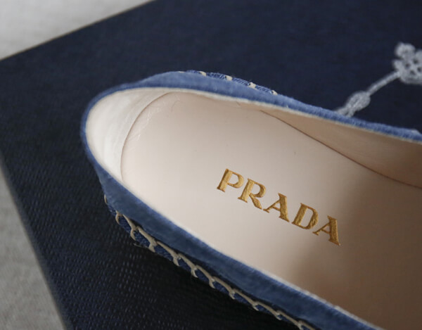 プラダプラダ コピーLOGO STITCHES ESPADRILLE 1S619I-3KBO-F0K1H