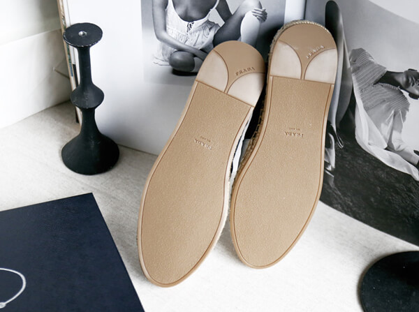 プラダプラダ コピーLOGO STITCHES ESPADRILLE 1S619I-3KBO-F0K1H