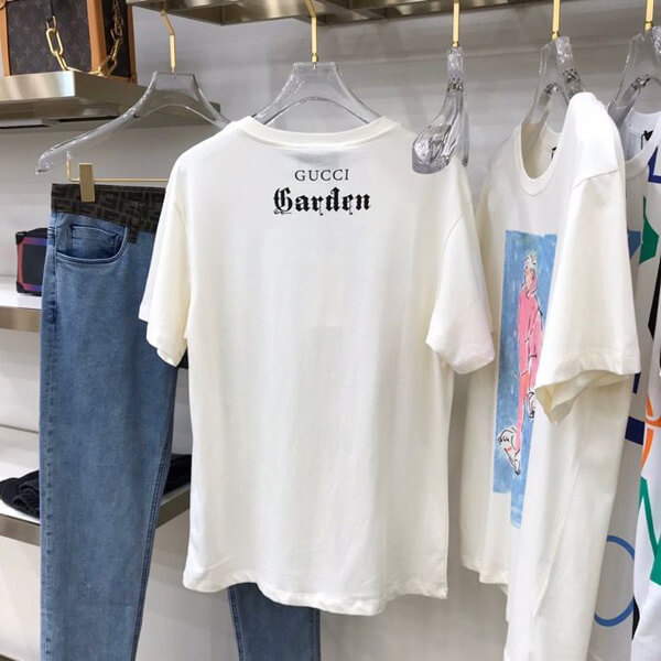 グッチ Garden偽物 グッチ ガーデン Tシャツ フィレンツェF0027