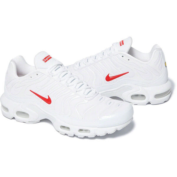 ナイキ Air Max Plus  シュプリーム 偽物 シュプリーム ナイキ エアマックス プラス Box Logo WHITE20D11C2