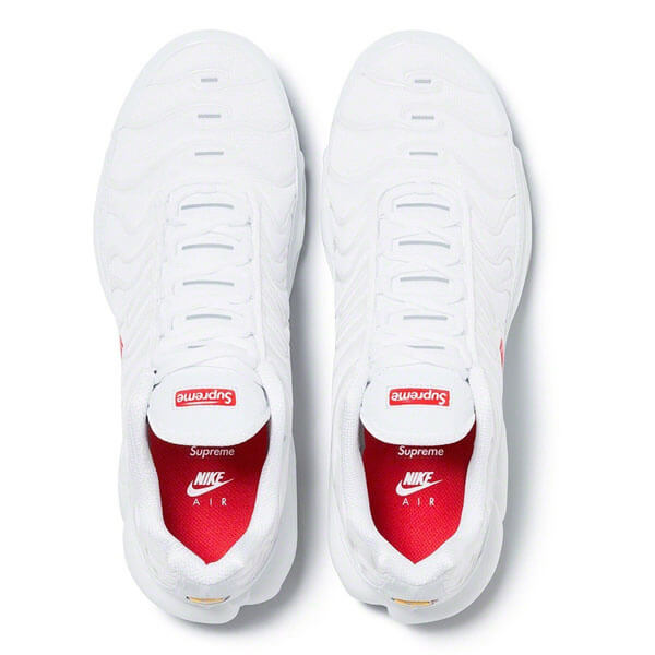 ナイキ Air Max Plus  シュプリーム 偽物 シュプリーム ナイキ エアマックス プラス Box Logo WHITE20D11C2