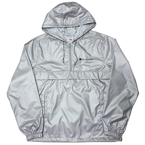 シュプリーム champion 偽物 シュプリーム ボックス ロゴ パーカー HALF ZIP WINDBREAKER (ステッカー付)20D11C8