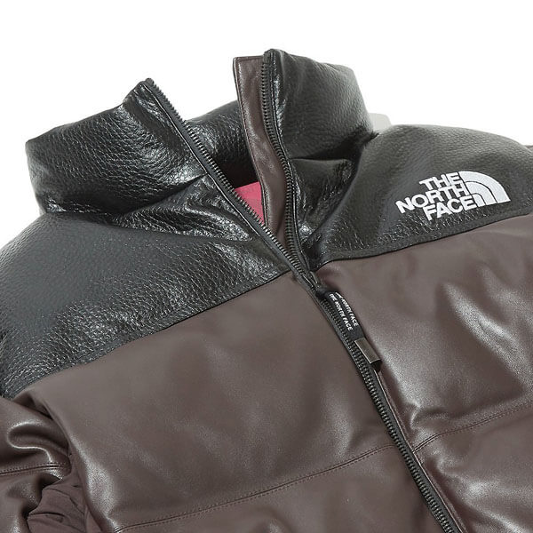 [ノースフェイス] 偽物★19AW NEW★LEATHER NUPTSE DOWN JACKET ★NJ1DK55K、NJ1DK55J、NJ1DK55L